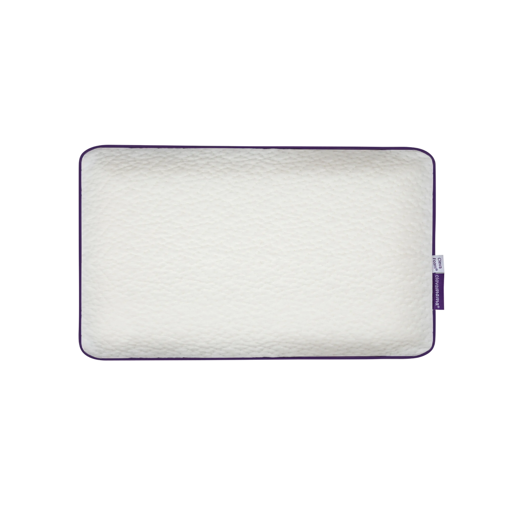 ClevaFoam baby pillow on transparent background.
