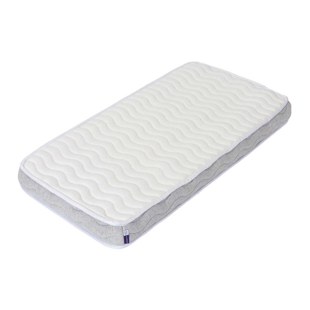 Premium Deluxe pocket sprung and ClevaFoam mattress on transparent background.
